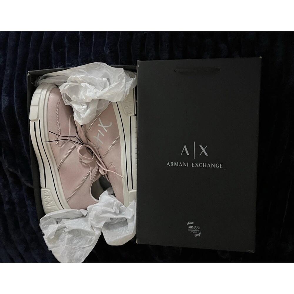Armani Exchange Rock Platform Sneakers Women's Size US 10 - Picture 7 of 13
